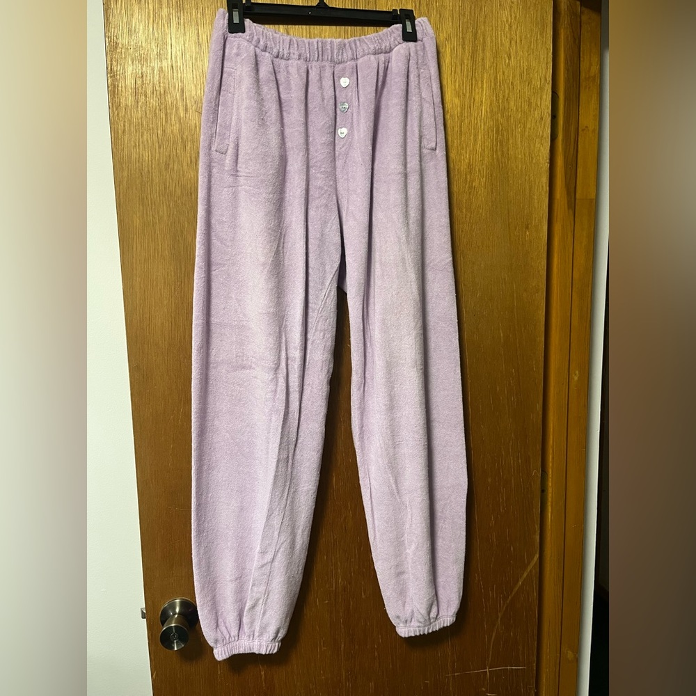 Stoney clover lane X Donnie sweatpants lavender XL